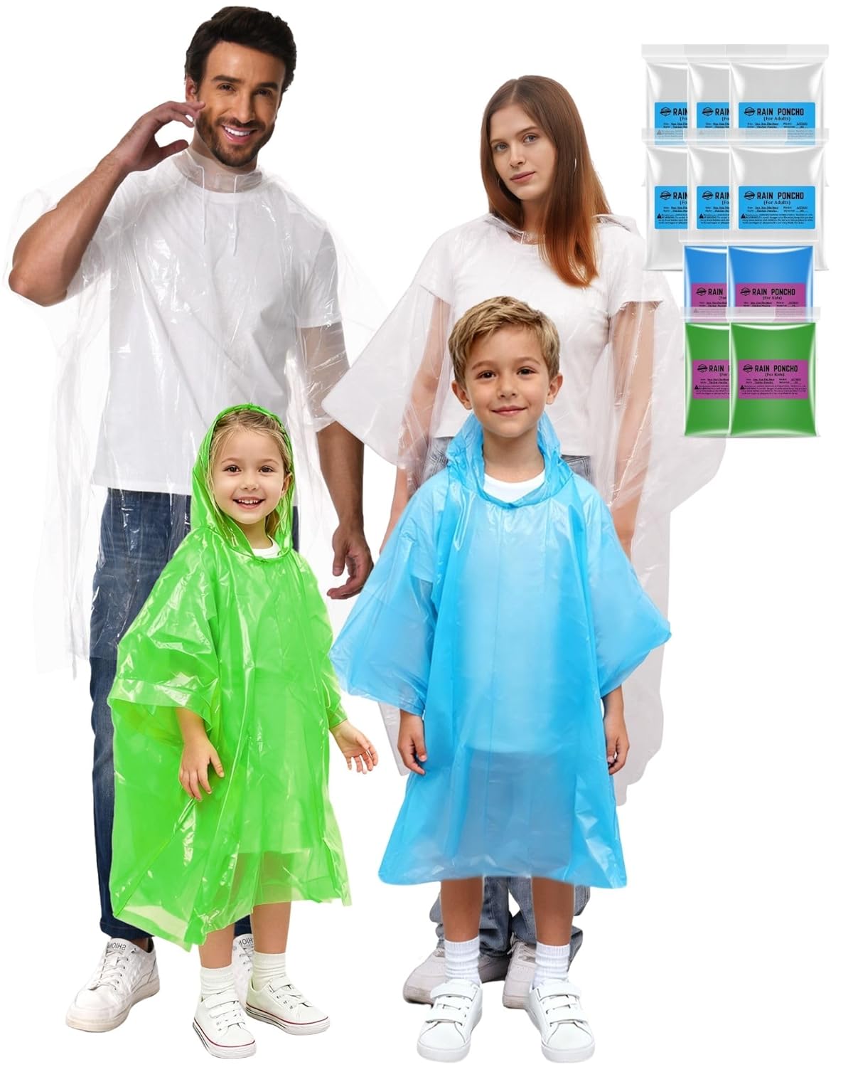 N-39 SANXINHT Disposable poncho 12-pack