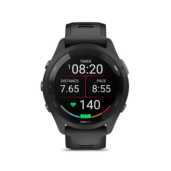 OWNED-N8 Garmin Forerunner 265 (daily — rotates straps N-37b/N-38b/N-40)