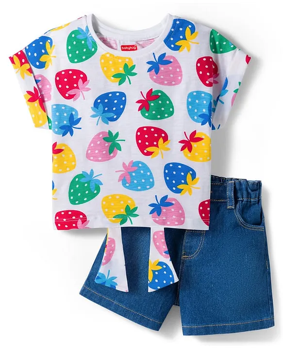 K-05 Babyhug Tropical Top + Shorts Coord