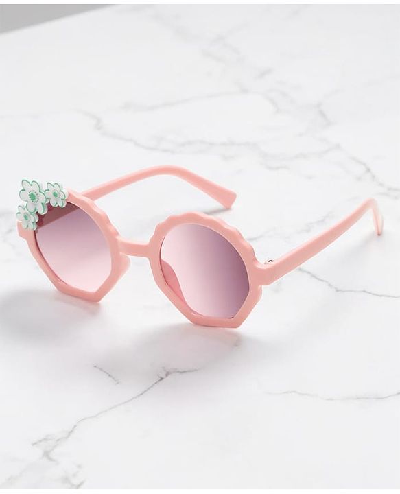 K-20 Stol'n Floral Applique UV Sunglasses