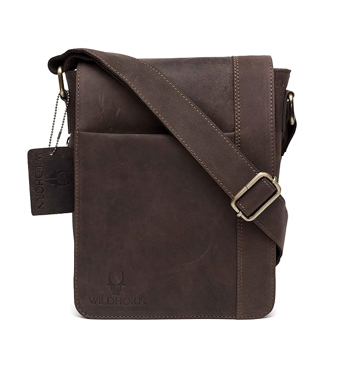 N-13 WildHorn leather sling tan