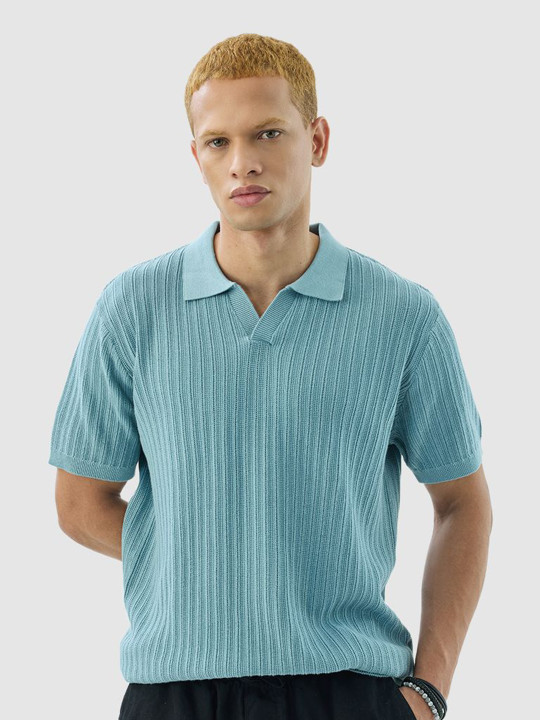 N-16 Snitch terracotta textured tee